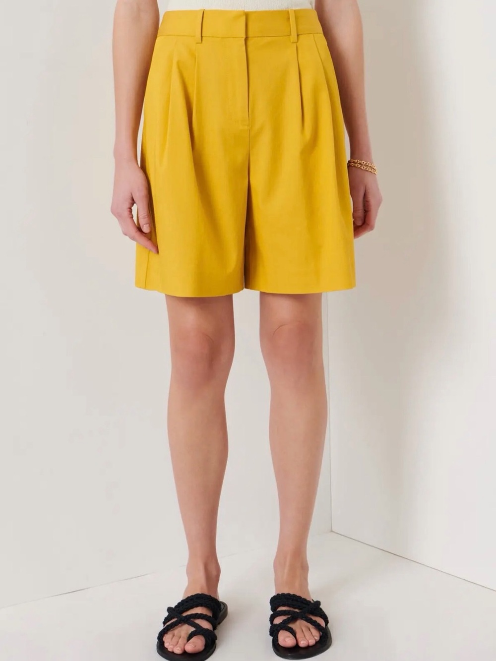 Derek Lam 10 Crosby Dax Pleated Bermuda Shorts size 0 brand new with tags